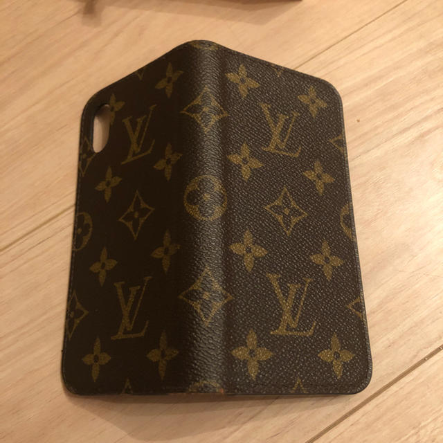 LOUIS VUITTON(ルイヴィトン)の値下げ！箱付き ヴィトン アイフォンXケース 本物 美品 スマホ/家電/カメラのスマホアクセサリー(iPhoneケース)の商品写真