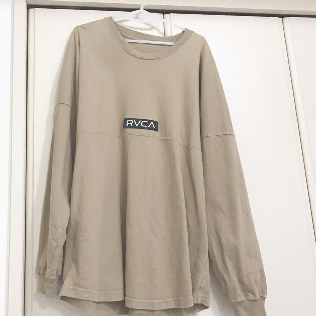 RVCA(ルーカ)のRVCAテープロゴロングTシャツ メンズのトップス(Tシャツ/カットソー(七分/長袖))の商品写真