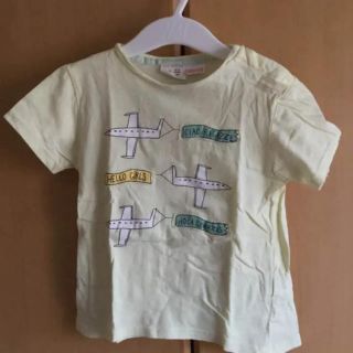 ザラキッズ(ZARA KIDS)のzara baby boy ザラ ベビー ボーイ Ｔシャツ 飛行機柄 98 (Tシャツ/カットソー)