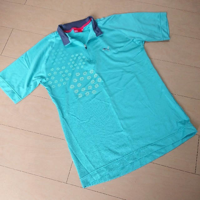 PUMA(プーマ)のプーマ メンズ 半袖ハーフジップポロシャツ ラウンドウェア 紳士服 スポーツ/アウトドアのゴルフ(ウエア)の商品写真