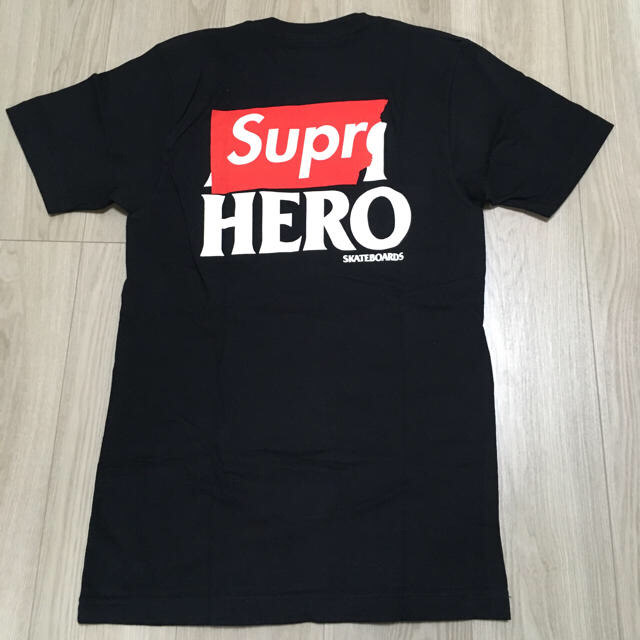 Supreme×ANTI HERO 2014SS Logo Pocket Tee