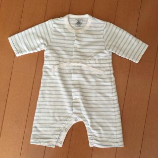 プチバトー(PETIT BATEAU)のプチバトー ロンパース 新生児(ロンパース)