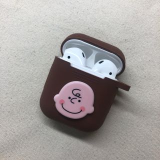 スヌーピー(SNOOPY)のスヌーピー チャーリーブラウン AirPodsケース 韓国 (モバイルケース/カバー)