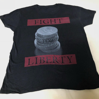 UVERworld FIGHT FOR LIBERTY Tシャツ Mサイズ 黒(ミュージシャン)
