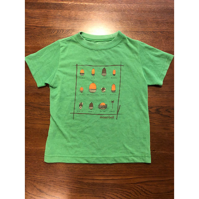 mont bell(モンベル)のmont-bell Tシャツ(100cm) キッズ/ベビー/マタニティのキッズ服男の子用(90cm~)(Tシャツ/カットソー)の商品写真