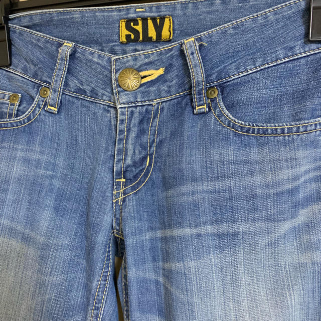 SLY(スライ)のSLY 【スキニーデニムパンツ】ブルー レディースのパンツ(スキニーパンツ)の商品写真