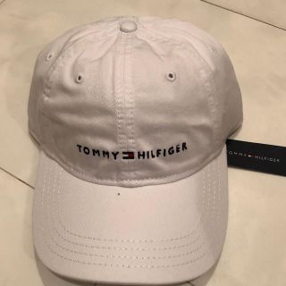 トミーヒルフィガー(TOMMY HILFIGER)の新品 トミーヒルフィガー    キャップ ホワイト(キャップ)