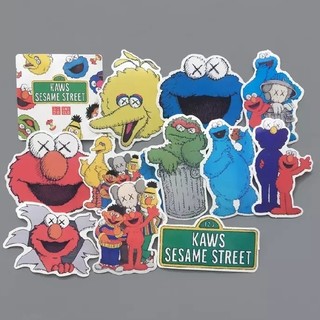 Sesame Street 12枚 Kawssesame Street カウズ セサミストリートステッカーの通販 By ちっちゃいの セサミストリートならラクマ