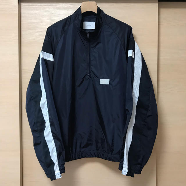 19SS stein Shifted Half Zip Top NAVY S