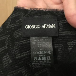 ジョルジオアルマーニ(Giorgio Armani)の【週末限定セール】GIORGIO ARMANI ストール マフラー(マフラー)