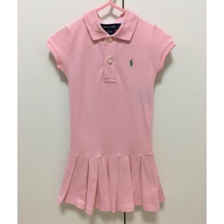 ラルフローレン(Ralph Lauren)のラルフローレン ポロシャツワンピース 3/3T(ワンピース)