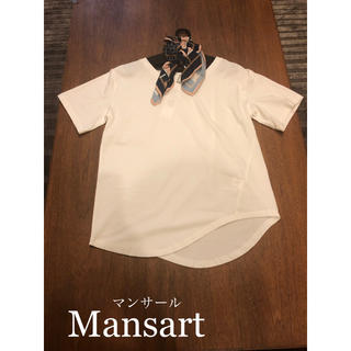 スコットクラブ(SCOT CLUB)の新品未使用★デザインＴシャツ  mansartマンサール(Tシャツ(半袖/袖なし))