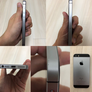アイフォーン(iPhone)のiPhone SE 32GB スペースグレー【SIM フリー】(スマートフォン本体)