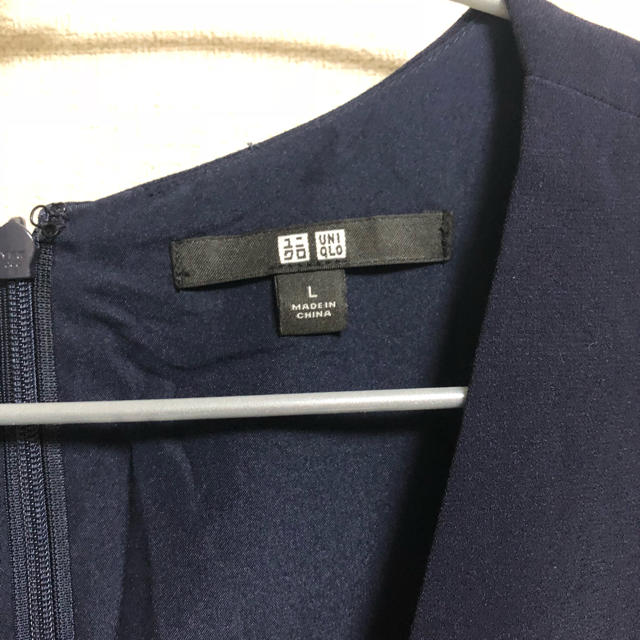 UNIQLO(ユニクロ)のVネックサロペット レディースのフォーマル/ドレス(その他)の商品写真