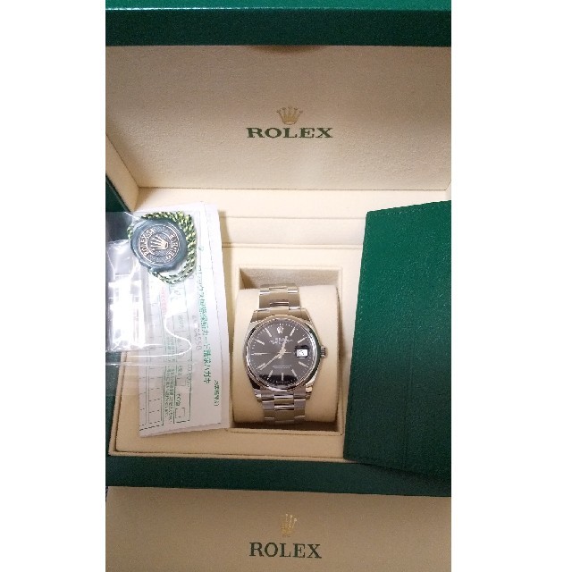 エルメス コピー 品 | ROLEX - 2019年 バーゼル新作 ロレックス デイトジャスト 126200 黒文字盤の通販 by キリング's shop｜ロレックスならラクマ