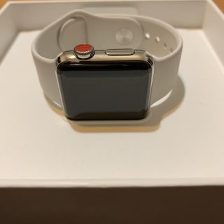 アップル(Apple)の☆即納☆ Apple Watch Series 3 Cellular ステンレス(腕時計(デジタル))