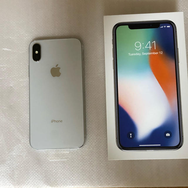 未使用 iPhoneX simロック解除済