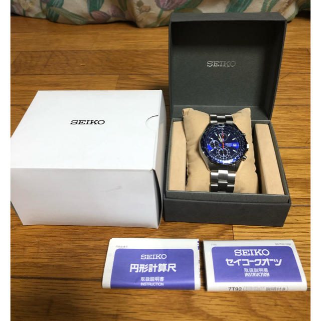 ブランパン コピー s級 | SEIKO - 送料無料♡SEIKO 腕時計 クロノグラフ 100M防水 ブルーの通販 by ふくちゃん's shop｜セイコーならラクマ