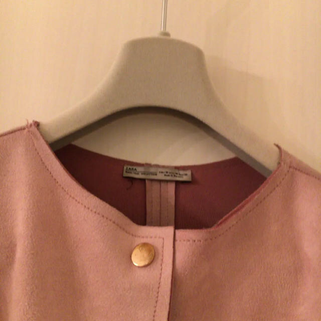 ZARA(ザラ)のZARA ピンク 春コート レディースのジャケット/アウター(スプリングコート)の商品写真