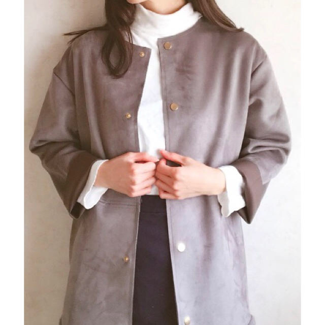 ZARA(ザラ)のZARA ピンク 春コート レディースのジャケット/アウター(スプリングコート)の商品写真