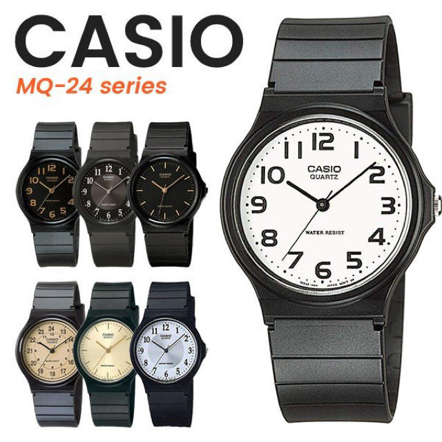 リシャール･ミル偽物激安大特価 - CASIO カシオ MQ-24シリーズ チープカシオ チプカシ プチプラ メンズの通販 by 金桂子通販's shop｜ラクマ