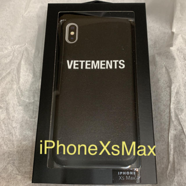 VETEMENTS iPhone XsMax ケース