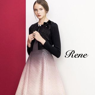 ルネ(René)の新品同様【Rene】2017年DM掲載ワンピース(ひざ丈ワンピース)