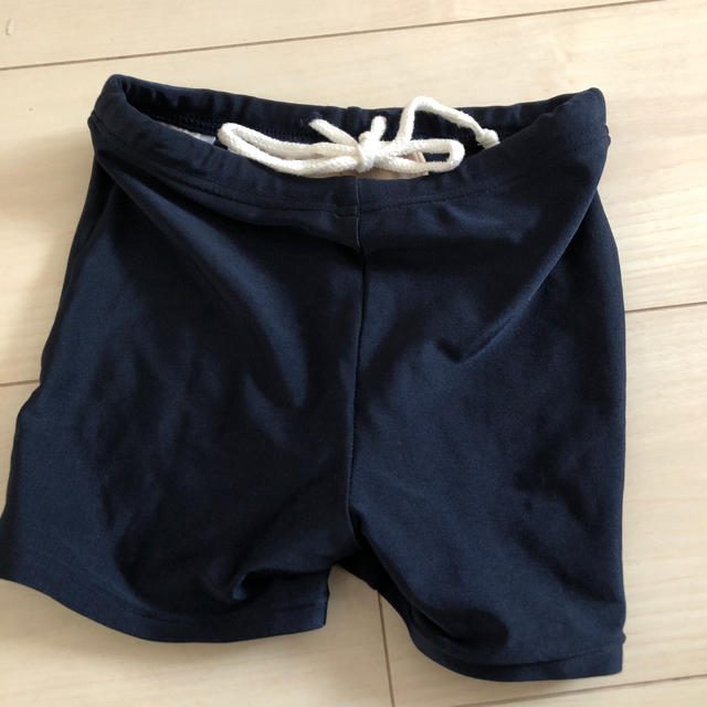 しまむら(シマムラ)のスクール水着 120 水泳帽付き キッズ/ベビー/マタニティのキッズ服男の子用(90cm~)(水着)の商品写真