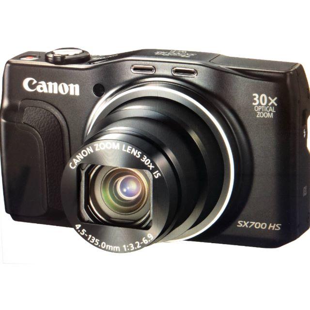 ■CANON(キヤノン) 　PowerShot SX700 HS [ブラック]カメラ
