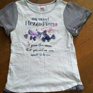 メゾピアノジュニア(mezzo piano junior)の【最終お値下げ】メゾピアノ カットソー(Tシャツ/カットソー)