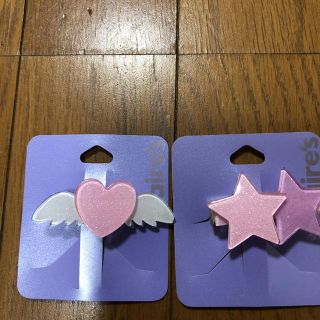 クレアーズ(claire's)の未使用！クレアーズヘアアクセサリー３点(バレッタ/ヘアクリップ)