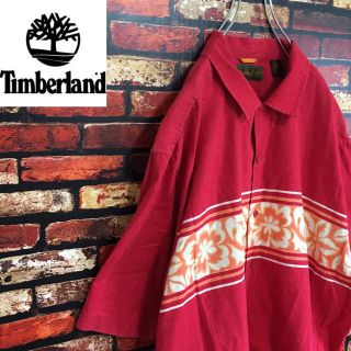 ティンバーランド(Timberland)の夏物 90s ビンテージ ティンバーランド ビックサイズ アロハシャツ 古着系(シャツ)