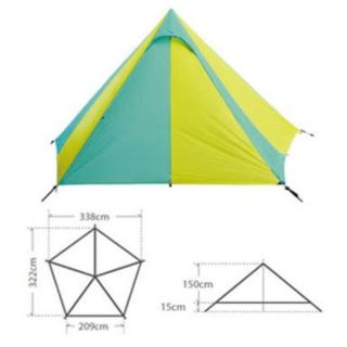 ファイントラック(finetrack)のu-5様専用に致します。ファイントラック ポットラック 美品 試し張り程度(テント/タープ)