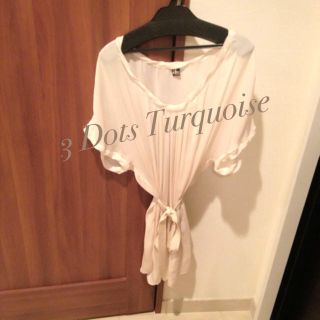 3DotsTurquoise チュニック(チュニック)