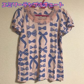 エミリーテンプルキュート(Emily Temple cute)のエミリーテンプルキュート♡リボンTシャツ(Tシャツ(半袖/袖なし))