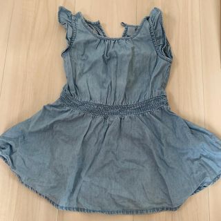 ベビーギャップ(babyGAP)の90GAPデニムワンピース(ワンピース)