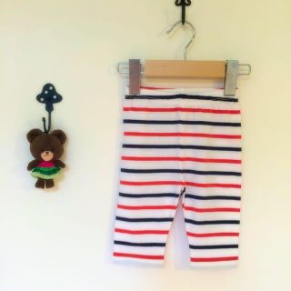 ベビーギャップ(babyGAP)の７分丈 ボーダーレギンス(パンツ)