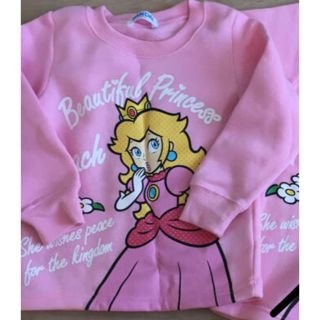 バンダイ(BANDAI)のピーチ姫 トレーナー(Tシャツ/カットソー)