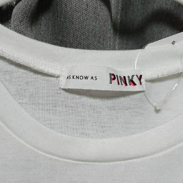 AS KNOW AS PINKY(アズノゥアズピンキー)の★Ｔシャツワンピ レディースのワンピース(ひざ丈ワンピース)の商品写真