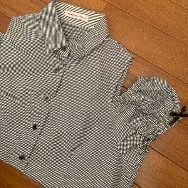 familiar(ファミリア)のファミリア ブラウス キッズ/ベビー/マタニティのキッズ服女の子用(90cm~)(ブラウス)の商品写真