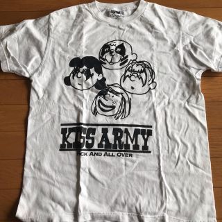 スヌーピー(SNOOPY)のkiss スヌーピー  Tシャツ M(Tシャツ/カットソー(半袖/袖なし))