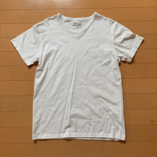 アニエスベー(agnes b.)のアニエス・ベー Vネック ホワイト agnes b(Tシャツ(半袖/袖なし))