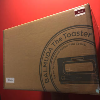 バルミューダ(BALMUDA)の未開封 BALMUDA The Toaster K01E-WS ホワイト(調理道具/製菓道具)