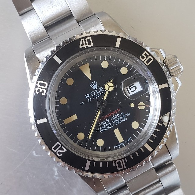 グッチ 時計 コピー 激安市場ブランド館 、 ROLEX - Ref1680  赤サブの通販 by saki｜ロレックスならラクマ