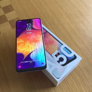 サムスン(SAMSUNG)のSamsung Galaxy A50 Simフリー コナン様専用(スマートフォン本体)