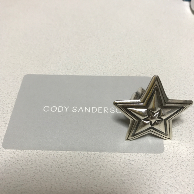 Chrome Hearts(クロムハーツ)の Cody Sanderson ビッグスターインスターリング メンズのアクセサリー(リング(指輪))の商品写真