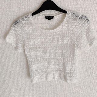 トップショップ(TOPSHOP)のTOPSHOP クロップドTシャツ(Tシャツ(半袖/袖なし))