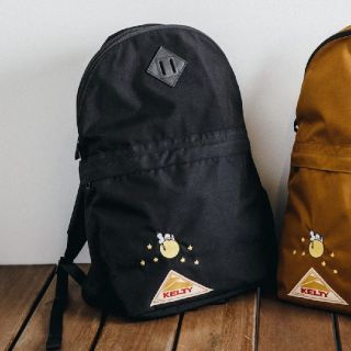 ケルティ(KELTY)の【新品未使用】KELTY&スヌーピーコラボ♥️デイバッグ♥️リュック♥️ブラック(リュック/バックパック)