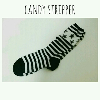 キャンディーストリッパー(Candy Stripper)のcandy stripper ソックス(ソックス)