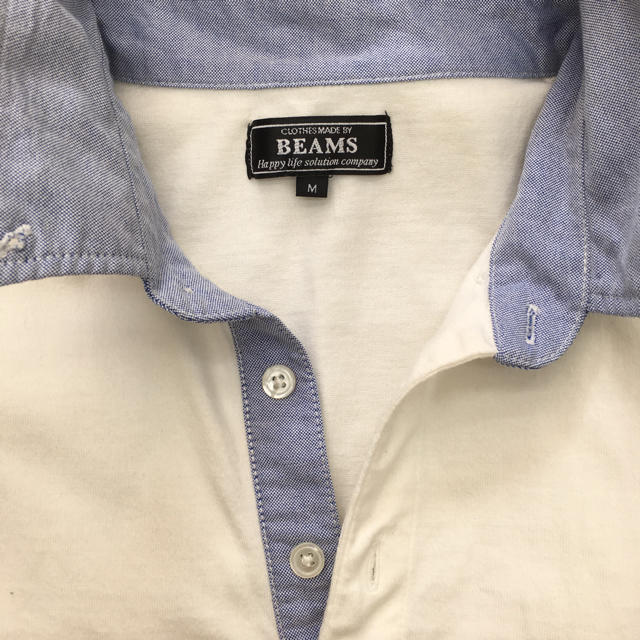 BEAMS(ビームス)のBEAMSポロシャツ 半袖 サイズM メンズのトップス(ポロシャツ)の商品写真